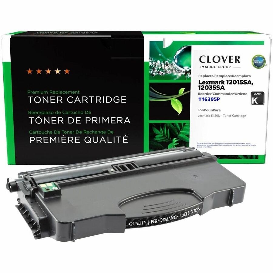 Clover Imaging Remanufactured Toner Cartridge for Lexmark E120N