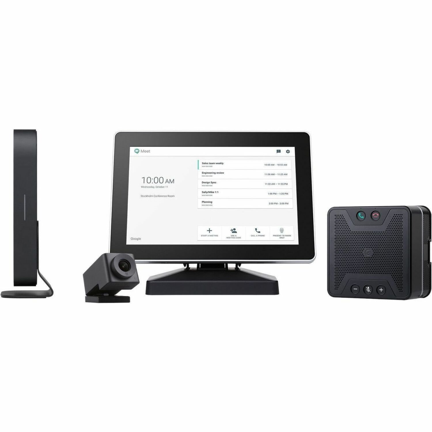 Asus Google Meet Hardware Kit Video Conference Equipment for Small/Medium Room(s) - Black