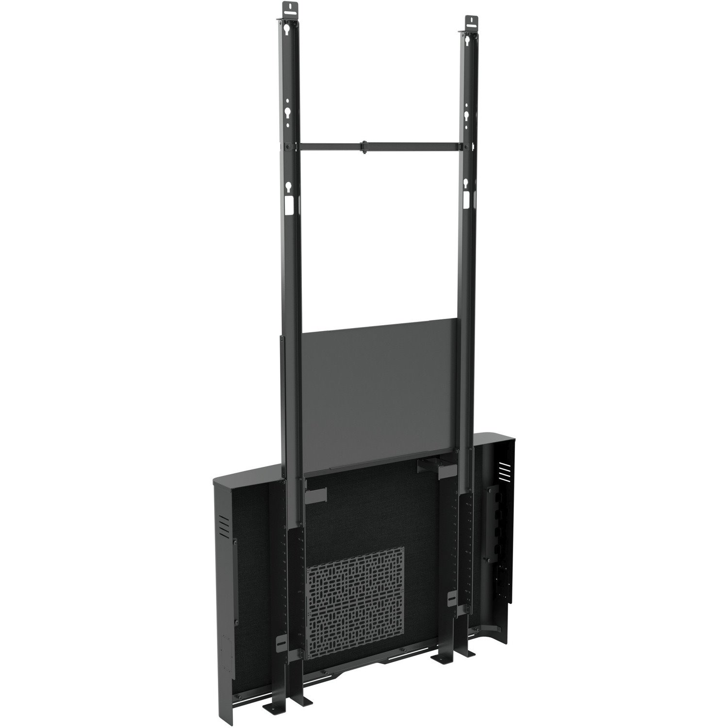 Chief Tempo Flat Panel Floor Support Stand - For Display Mount - Black