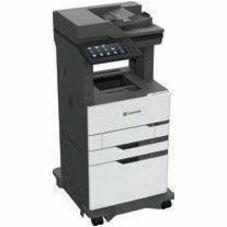 Lexmark MX822adxe Laser Multifunction Printer - Monochrome - TAA Compliant