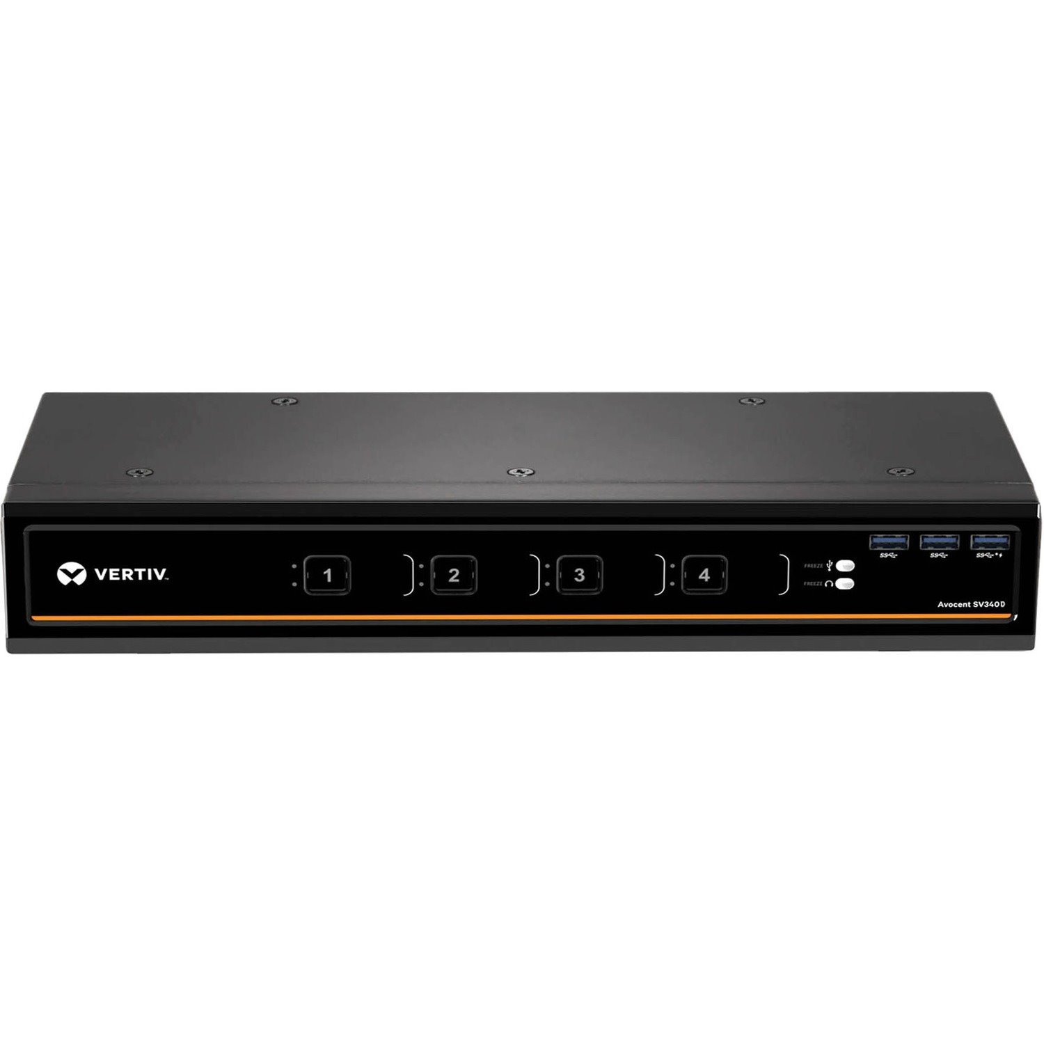 Vertiv Avocent 4-Port Dual-Head DisplayPort 4K Ultra HD KVM Switch