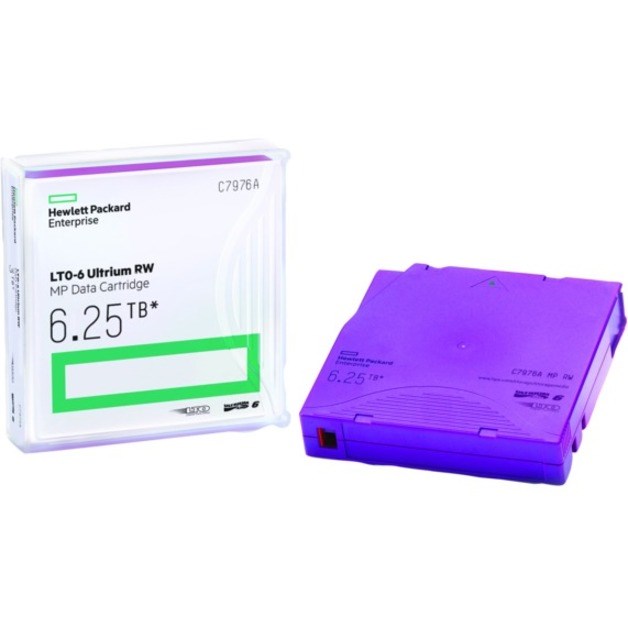 HPE LTO-6 Ultrium 6.25TB MP RW Data Cartridge