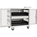 Eaton Tripp Lite Series Multi-Device Charging Cart, 32 USB Ports, iPad and Android Tablets, Wall-Mount Option, White