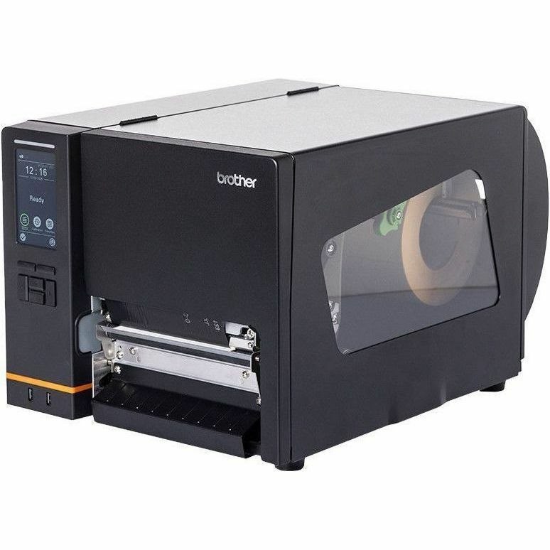 Brother TJ-6421TN Industrial, Transportation & Logistic Direct Thermal/Thermal Transfer Printer - Label Print - Fast Ethernet - USB - USB Host - Serial