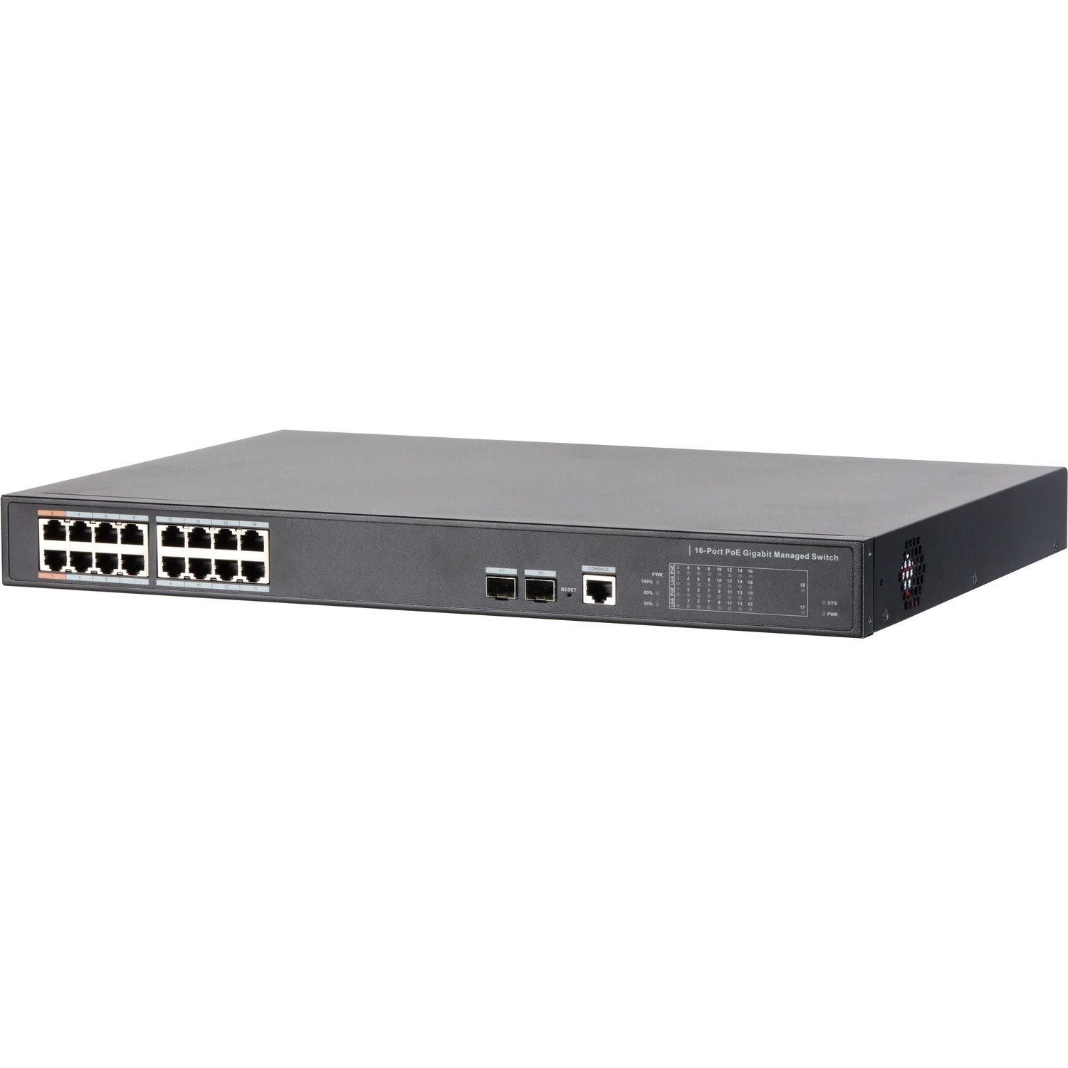 Dahua DH-PFS4218-16GT-240 16 Ports Manageable Ethernet Switch