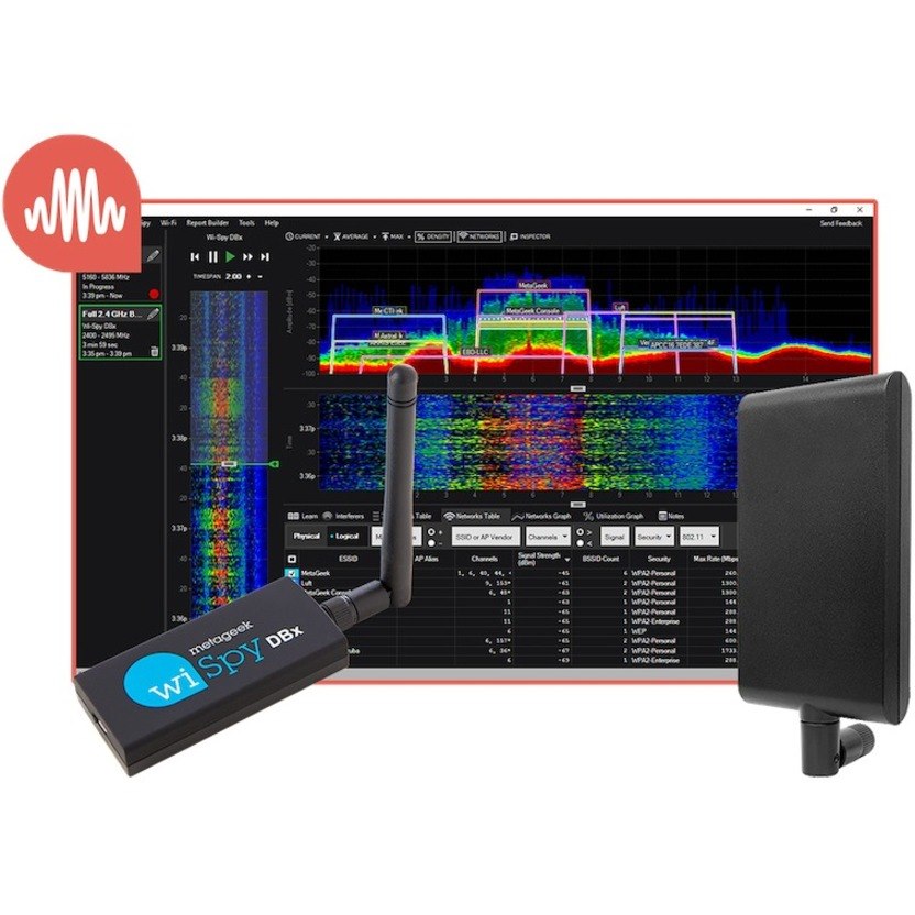 MetaGeek Chanalyzer Essential Bundle