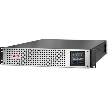 APC Smart-UPS, Line Interactive, 3kVA, Lithium-ion, Rackmount 2U, 120V, 2x NEMA 5-20R+6x NEMA 5-15R outlets, SmartConnect Port+Network Card, AVR, LCD
