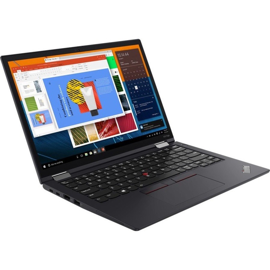 Lenovo ThinkPad X13 Yoga Gen 2 20W80030US 13.3" Touchscreen Convertible 2 in 1 Notebook - WUXGA - Intel Core i5 11th Gen i5-1145G7 - vPro Technology - 16 GB - 512 GB SSD - English (US) Keyboard - Black