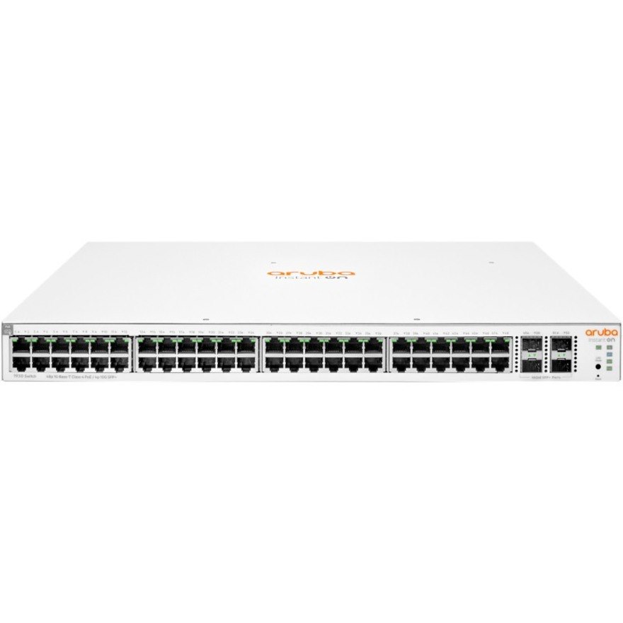 HPE Instant On 1930 48 Ports Manageable Ethernet Switch - Gigabit Ethernet, 10 Gigabit Ethernet - 10/100/1000Base-T, 10GBase-X