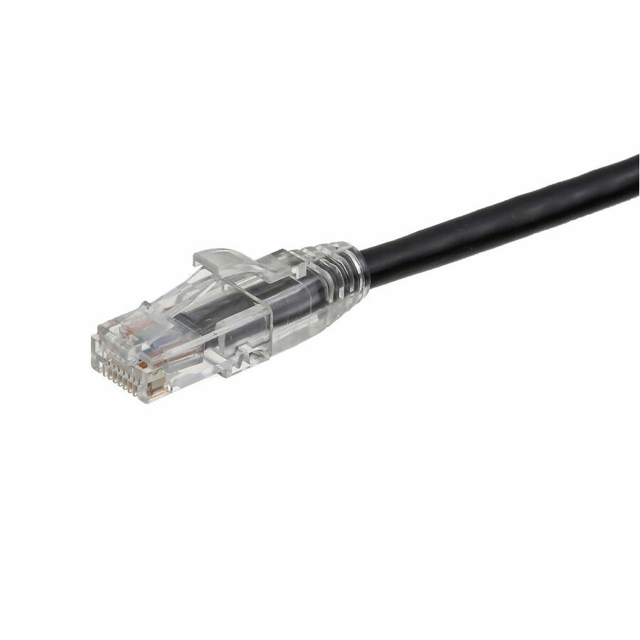 Axiom 100FT CAT6 Snagless Shielded (STP) Patch Cable - Black - TAA Compliant