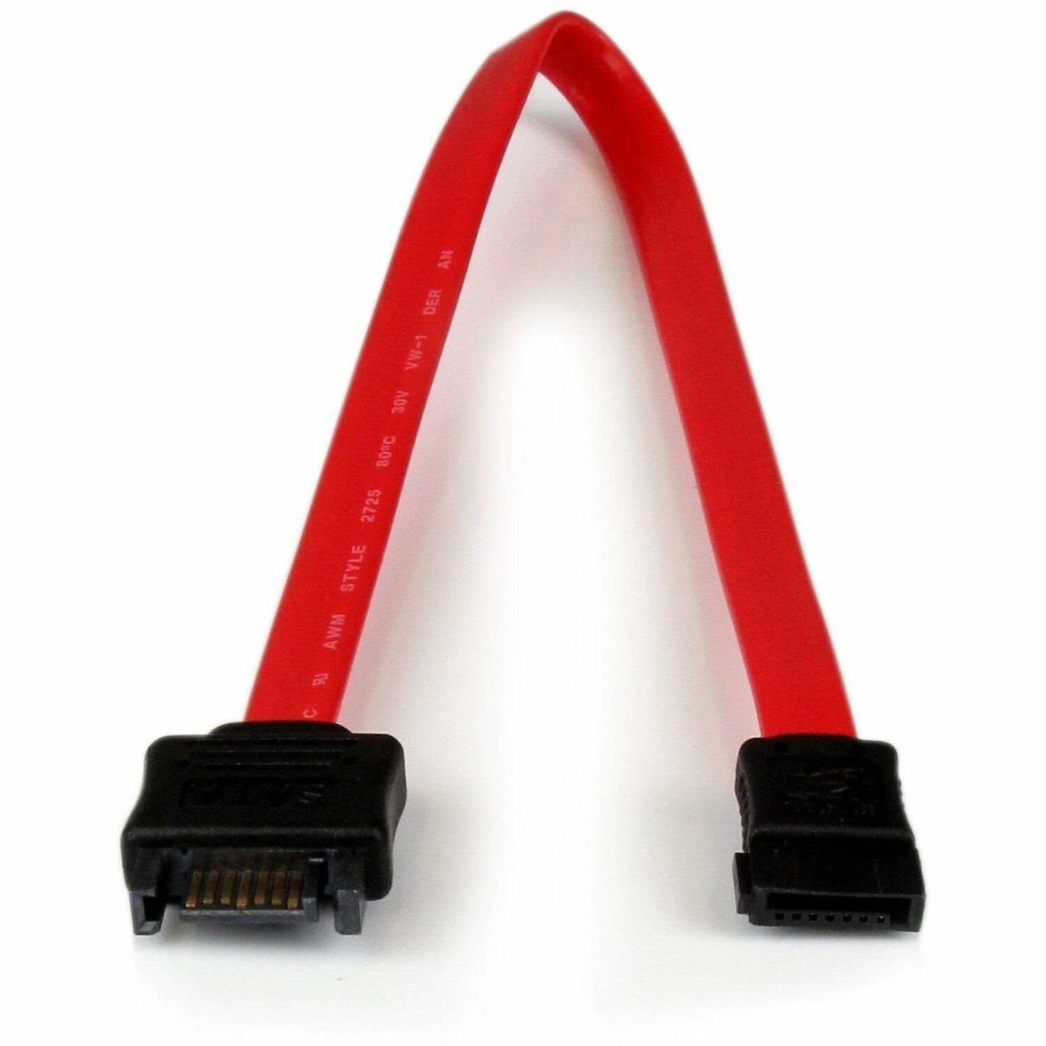 StarTech.com 0.3m SATA Extension Cable - 30cm 7 pin SATA Extension - 7 pin SATA Extension Cable - 7 pin SATA Extension cord
