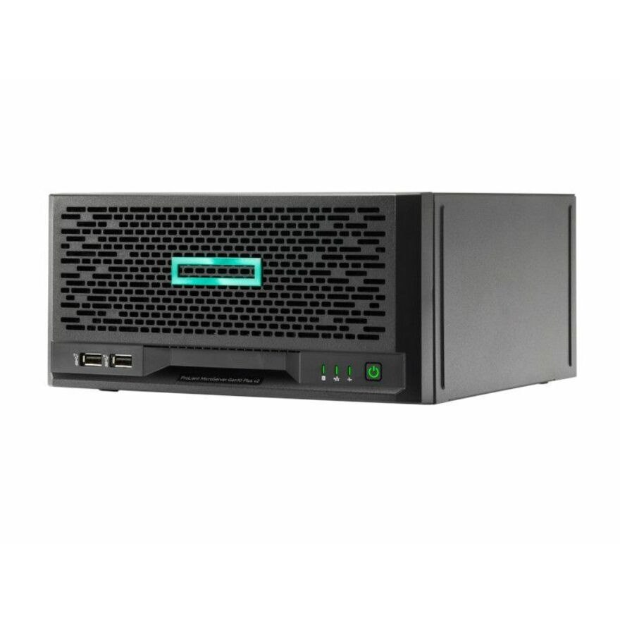 HPE ProLiant MicroServer Gen10 Plus v2 Ultra Micro Tower Server - 1 x Intel Xeon E-2314 2.80 GHz - 16 GB RAM - Serial ATA Controller