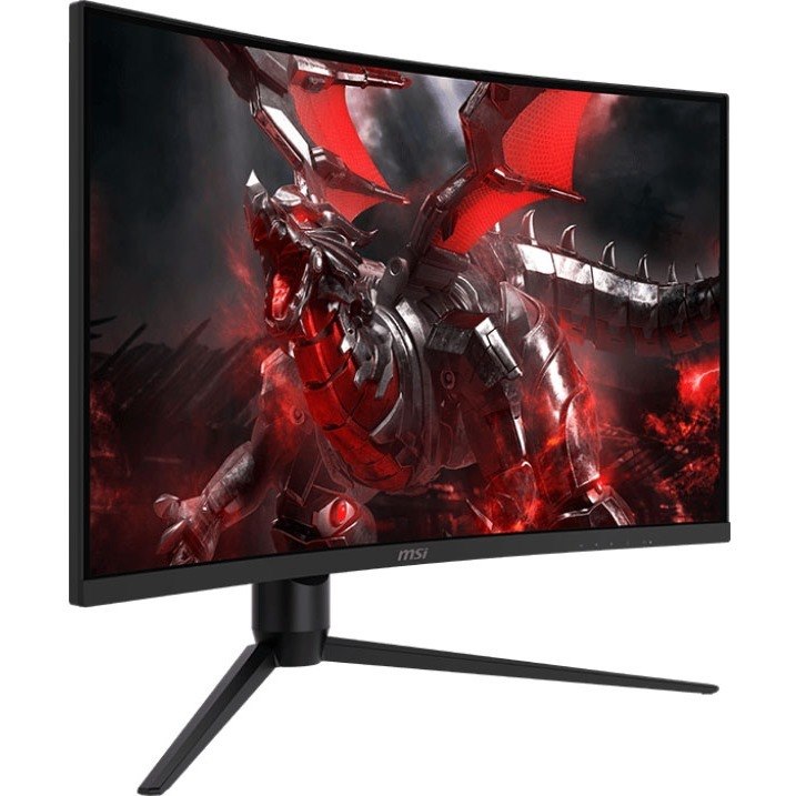 MSI Optix G271CQP E2 27" Class WQHD Curved Screen Gaming LCD Monitor - 16:9 - Metallic Black