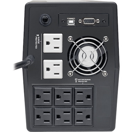 Eaton Tripp Lite Series 1440VA 900W Line-Interactive UPS - 8 NEMA 5-15R Outlets, AVR, 120V, 50/60 Hz, USB, Serial, LCD, Tower