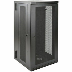 Eaton Tripp Lite Series SmartRack 26U UPS-Depth Wall-Mount Half-Height Rack Enclosure, Hinged Back