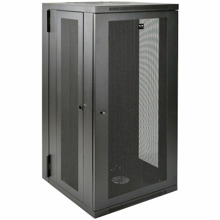 Eaton Tripp Lite Series SmartRack 26U UPS-Depth Wall-Mount Half-Height Rack Enclosure, Hinged Back