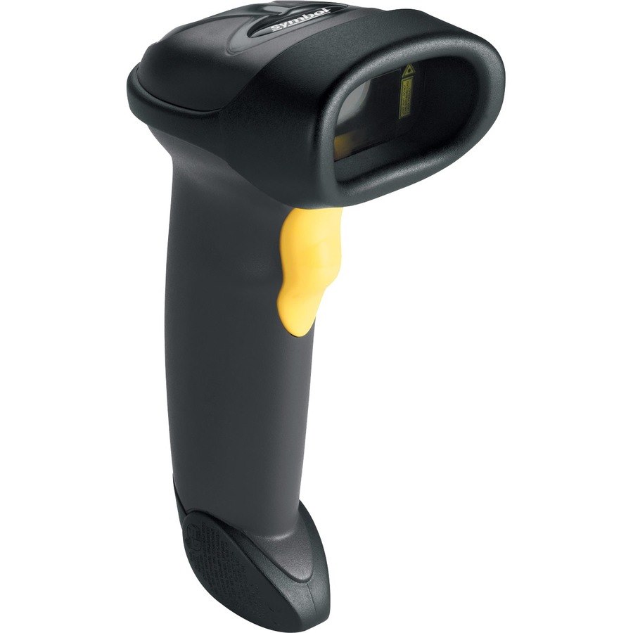 Zebra Symbol LS2208 Robust Retail, Bildung und Erziehung Handheld Barcode-Scanner - Kabel Konnektivität - Schwarz - USB Kabel im Lieferumfang enthalten