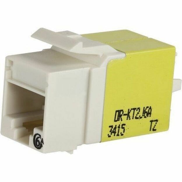 Ortronics Keystone Cat6A Jack Fog White, 25pk