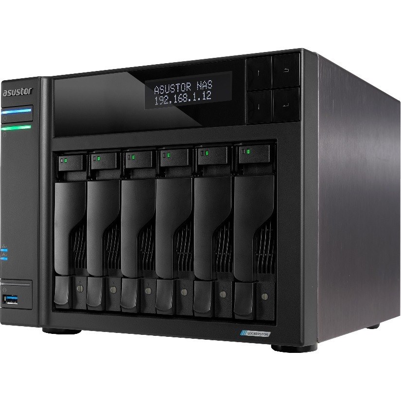 ASUSTOR Lockerstor 6 Gen2 AS6706T SAN/NAS Storage System