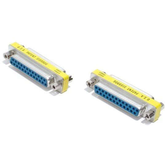 StarTech.com DB25 Slimline Gender Changer Female to Female - Cable Adapter