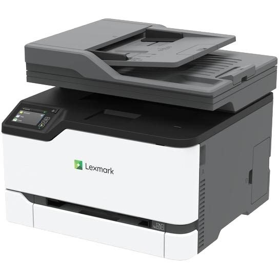 Lexmark CX431adw Laser Multifunction Printer-Color-Copier/Fax/Scanner-26 ppm Mono/26 ppm Color Print-2400x600 dpi Print-Automatic Duplex Print-75000 Pages-251 sheets Input-600 dpi Optical Scan-Color Fax-Wireless LAN