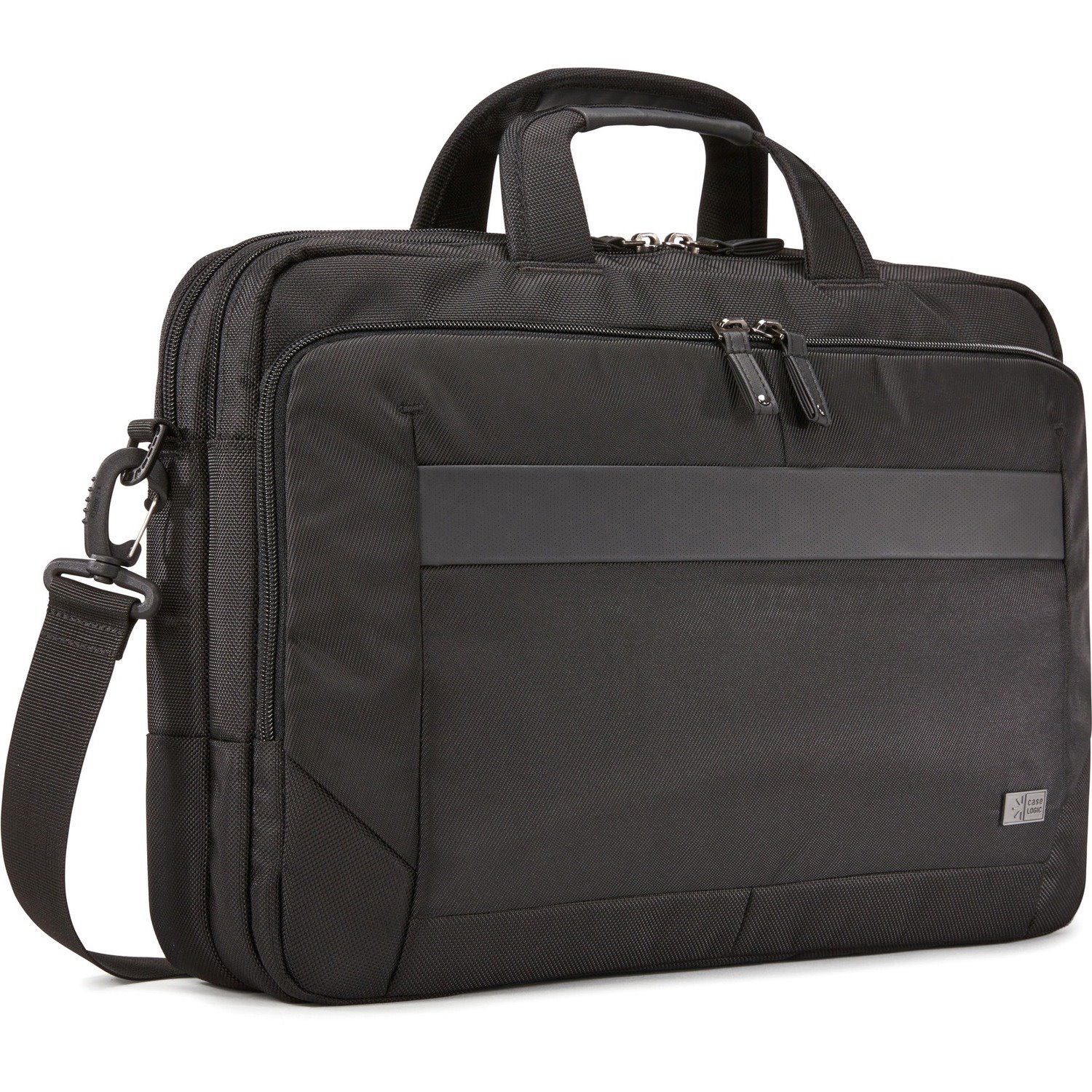 Case Logic Carrying Case (Briefcase) for 39.6 cm (15.6") Notebook, Tablet PC, Portable Electronics - Black
