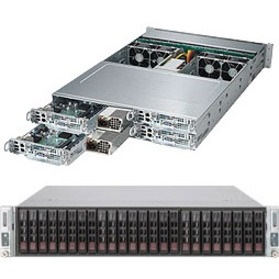 Supermicro SuperServer 2028TP-HC1R Server Barebone System - 2U Rack-mountable - Socket LGA 2011-v3 - 2 x Processor Support