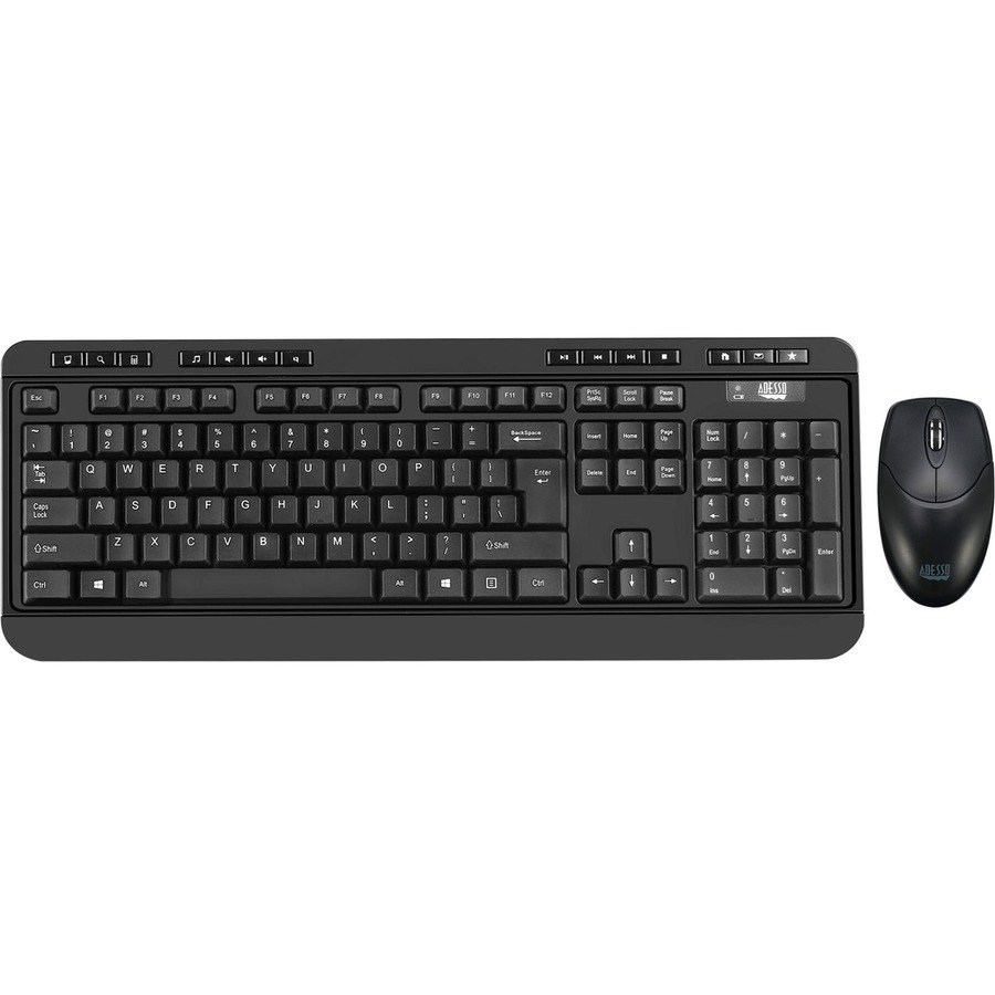 Adesso WKB-1320CB Keyboard & Mouse - English (UK)