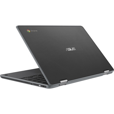 Asus Chromebook Flip C214 C214MA-C1R-CA 11.6" Touchscreen Rugged Convertible 2 in 1 Chromebook - HD - Intel Celeron N4020 - 4 GB - 32 GB Flash Memory - Dark Gray