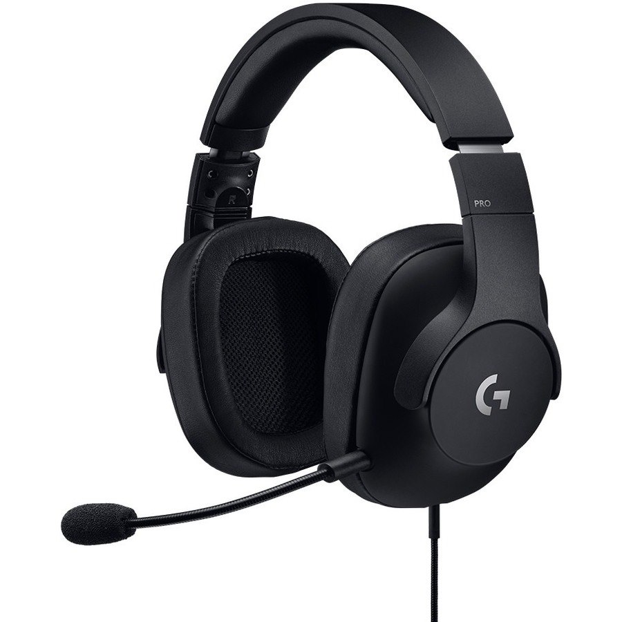 Logitech G PRO Wired Over-the-head Stereo Headset - Black