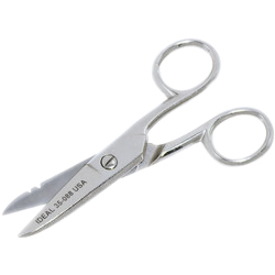 IDEAL Electrician's Scissors w/Stripping Notch