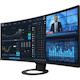 EIZO FlexScan EV3895 38" Class UW-QHD+ Curved Screen LCD Monitor - 24:10 - Black