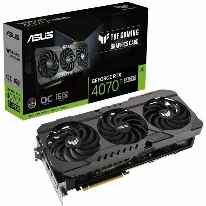 TUF NVIDIA GeForce RTX 4070 Ti SUPER Graphic Card - 16 GB GDDR6X