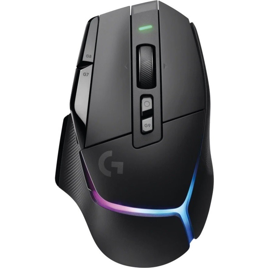 Logitech G Plus G502 X Gaming Mouse - USB Type C - Optical - 13 Programmable Button(s) - Black