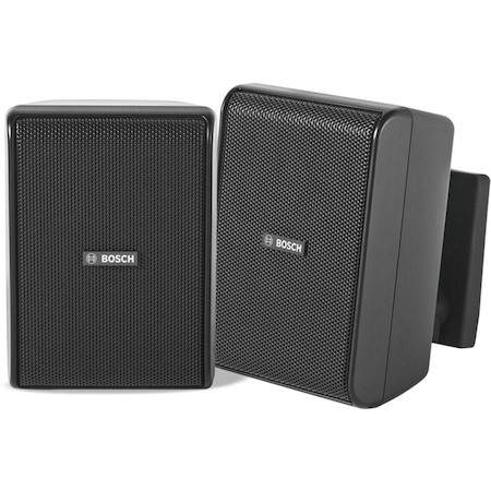Bosch 2-way Wall Mountable Speaker - 40 W RMS - Black