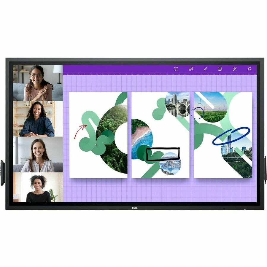 Dell P6524QT 4K UHD LCD Collaboration Display
