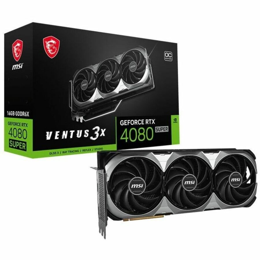 MSI NVIDIA GeForce RTX 4080 SUPER Graphic Card - 16 GB GDDR6X