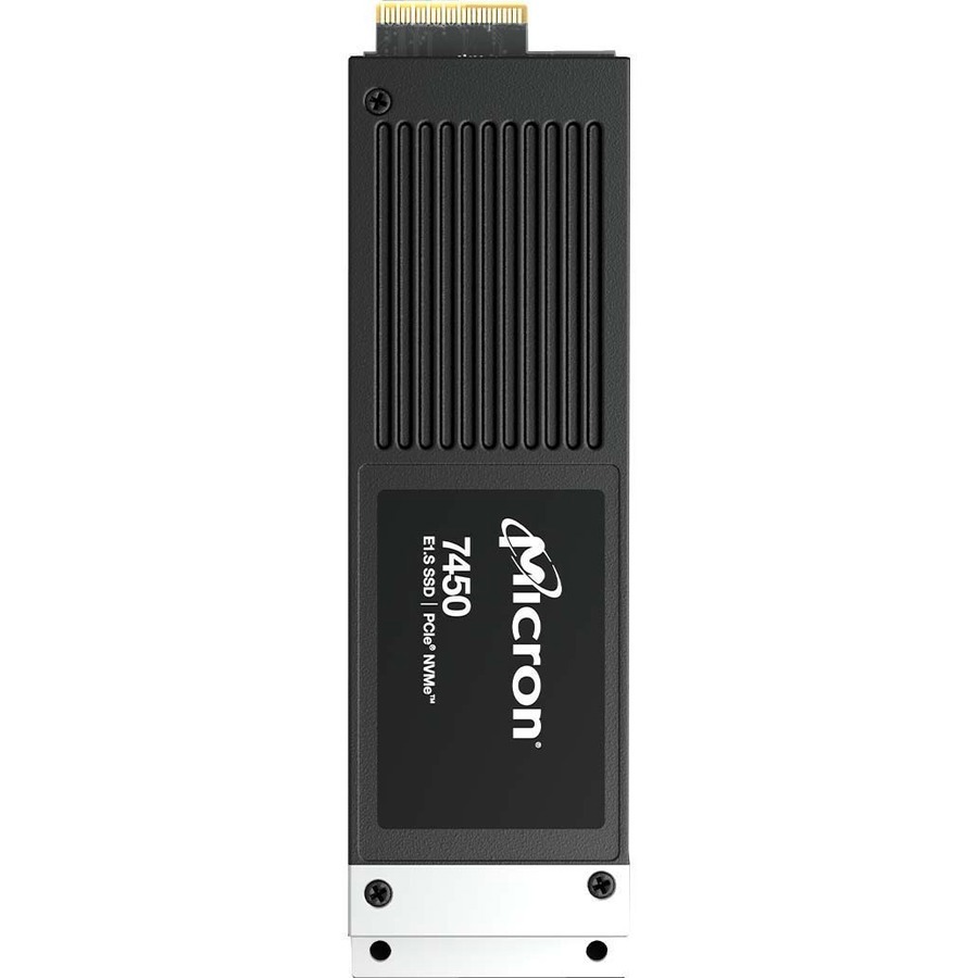 Micron 7450 PRO 960 GB Solid State Drive - E1.S - EDSFF Internal - PCI Express NVMe (PCI Express NVMe 4.0 x4) - Read Intensive - TAA Compliant
