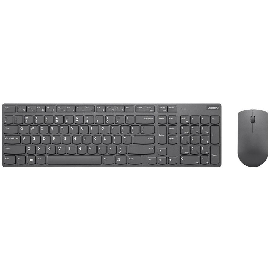 Lenovo Professional Ultraslim Wireless Combo Keyboard and Mouse- US English