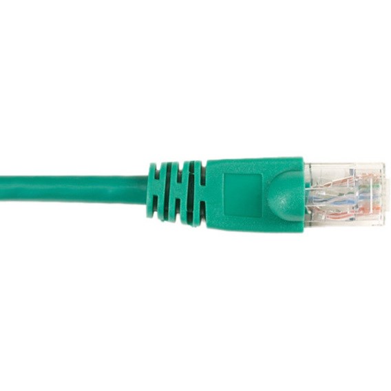 Black Box CAT6 Value Line Patch Cable, Stranded, Green, 20-ft. (6.0-m), 5-Pack