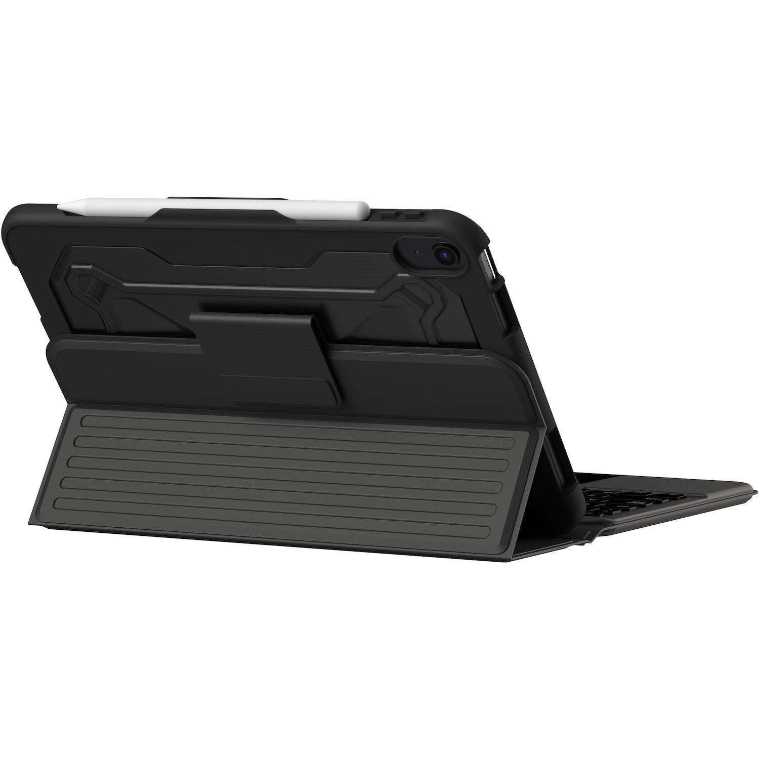 Urban Armor Gear Rugged Keyboard/Cover Case (Folio) for 10.9" Apple iPad (11th Generation), iPad (10th Generation), iPad (2022) Tablet - Black