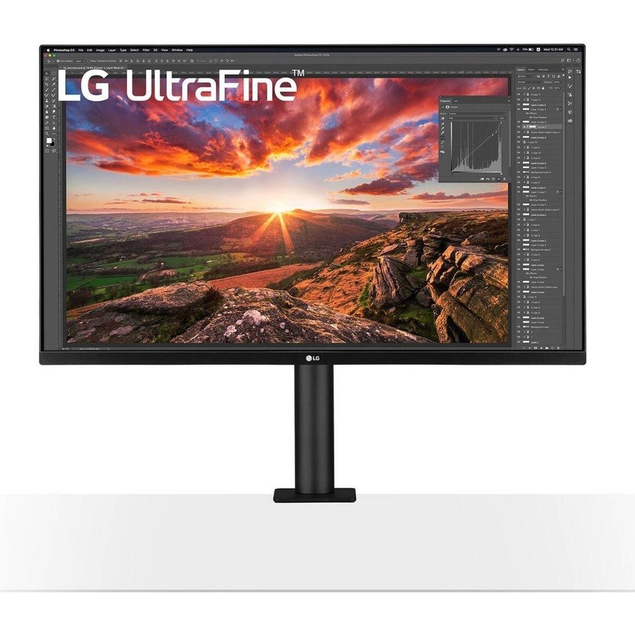 LG UltraFine 32UN880-B 32" Class 4K UHD LCD Monitor - 16:9 - Matte Black