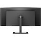 Philips 346E2CUAE 34" Class WQHD Curved Screen LCD Monitor - 21:9 - Textured Black