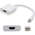 AddOn 5-Pack of Mini-DisplayPort 1.1 Male to HDMI 1.3 Female White Active Adapters For Resolution Up to 2560x1600 (WQXGA)
