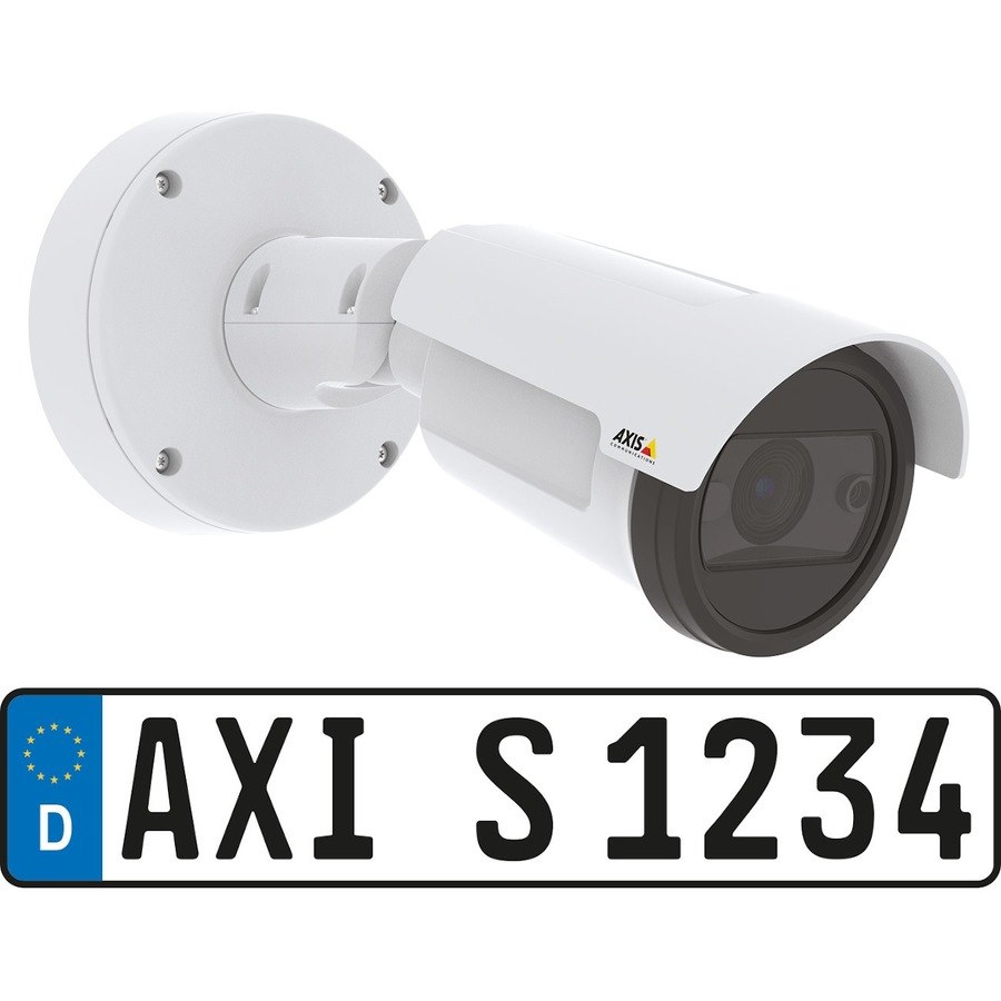 AXIS P1455-LE-3 2 Megapixel Outdoor HD Network Camera - Color - Dome - Semi-white - TAA Compliant