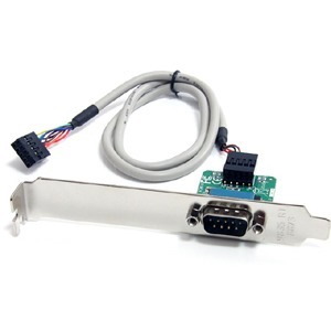 StarTech.com Motherboard Serial Port - Internal - 1 Port - Bus Powered - FTDI USB to Serial Adapter - USB to RS232 Adapter