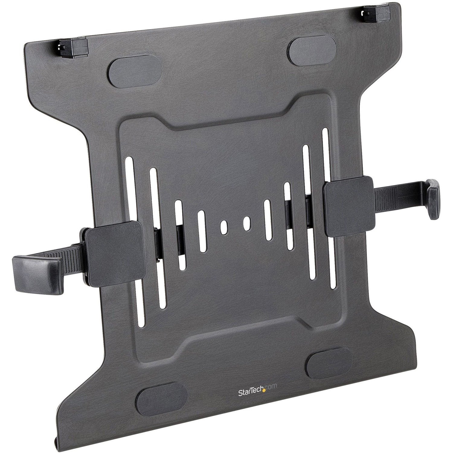 StarTech.com VESA Laptop Tray, Adjustable Monitor Arm Laptop Tray, Secures Notebooks up to 4.5kg (9.9lb), 75x75 & 100x100 VESA, Ventilated