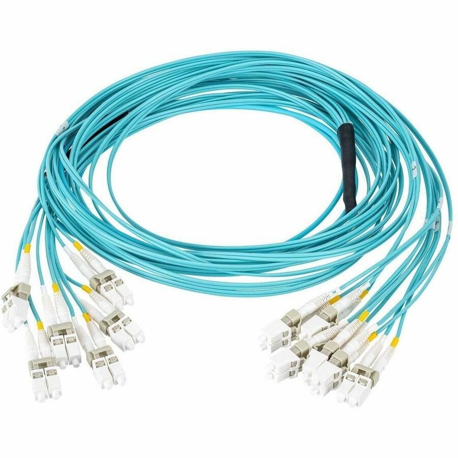 Hubbell Premise Wiring LC Fiber Trunk Cable Assembly, 7 Feet