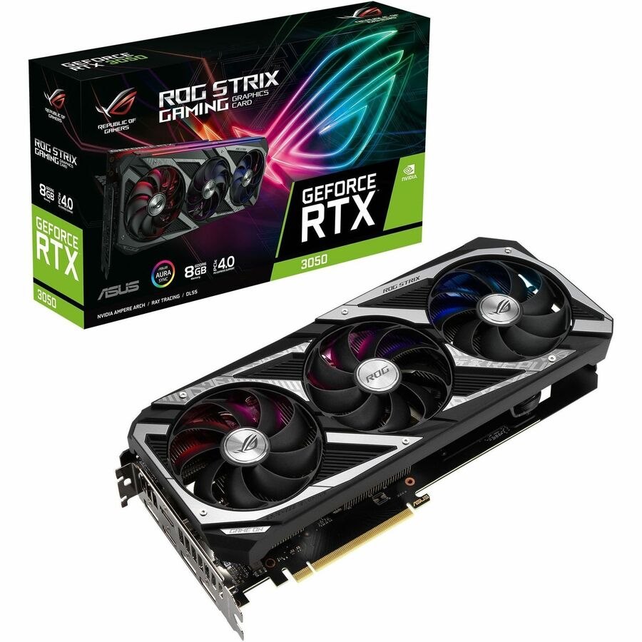 Asus ROG NVIDIA GeForce RTX 3050 Graphic Card - 8 GB GDDR6