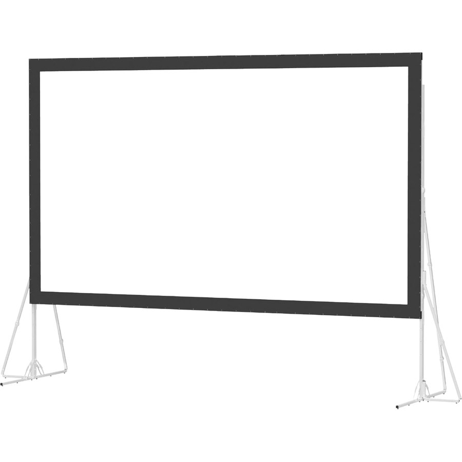 Da-Lite Heavy-Duty Fast-Fold Deluxe Screen System - Portable Folding Frame Projection Screen - 294in Screen